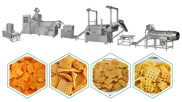 Crispy Chips, Sala, Bugles Processing Line