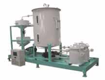 Liquid weighing adding machine